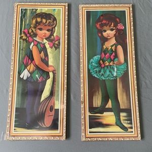 Mid Century Modern Soroka wall plaques